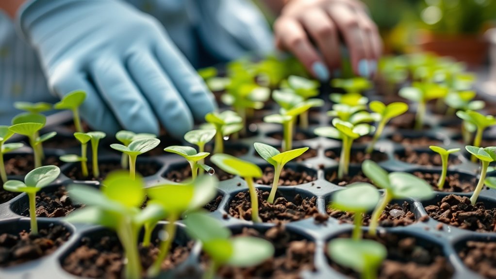 prevent seedling damping off effect