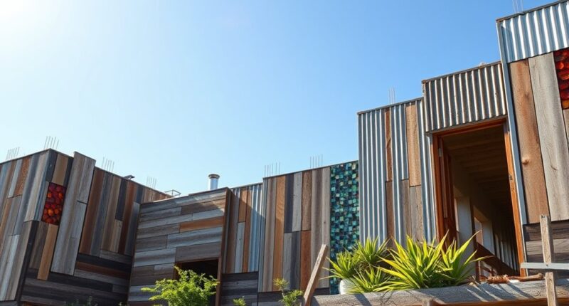 reclaimed materials promote sustainability