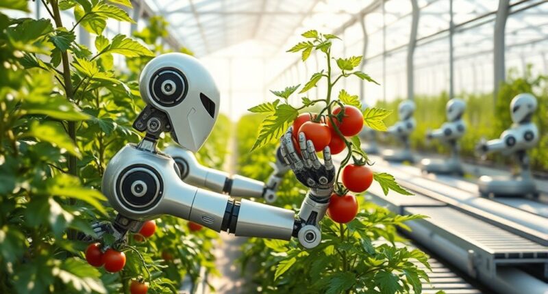 robots for greenhouse farming