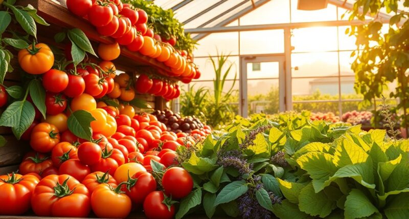seasonal greenhouse eating
