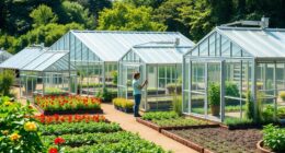 selecting appropriate greenhouse size