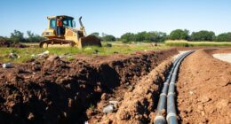 site clearing and leveling