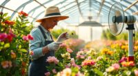 spring greenhouse pollination strategies