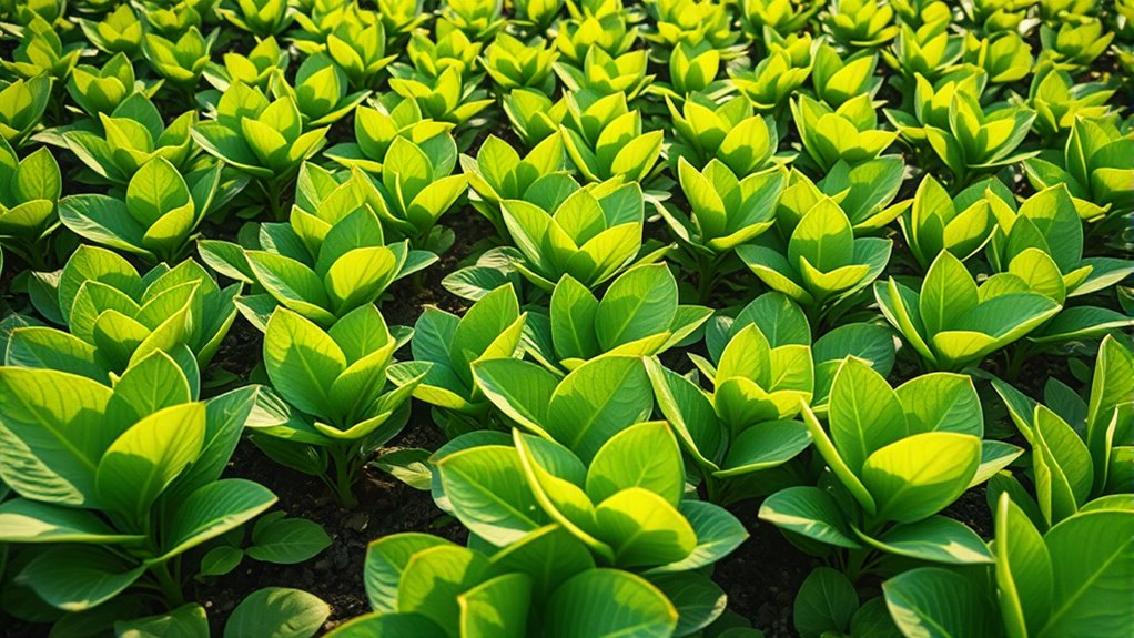 strategic spacing enhances plant health