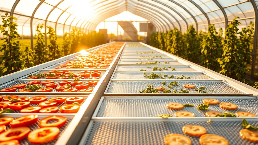 sun powered food preservation