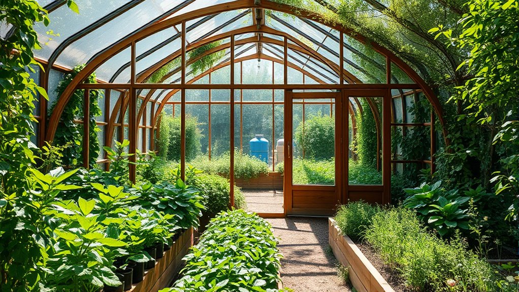 sustainable greenhouse permaculture systems
