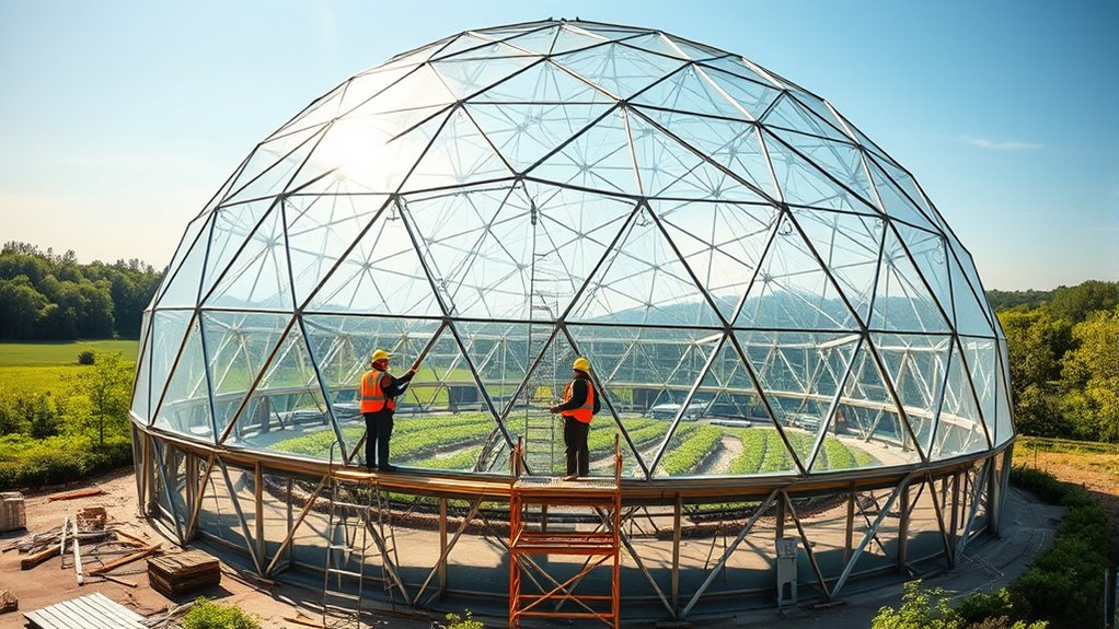 sustainable ventilated greenhouse design