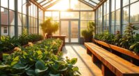 thermal mass stabilizes greenhouse