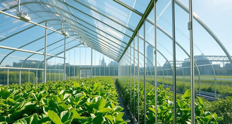 transparent solar greenhouse innovations