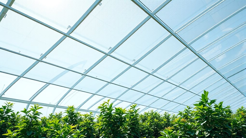transparent solar greenhouse panels
