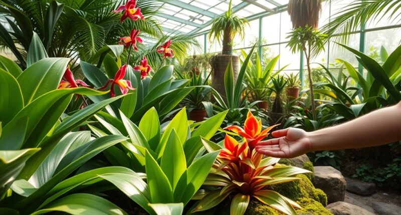 tropical plant greenhouse care