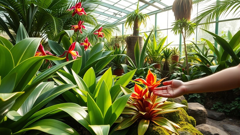 tropical plant greenhouse care