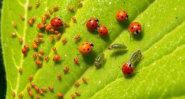 using predatory insects effectively