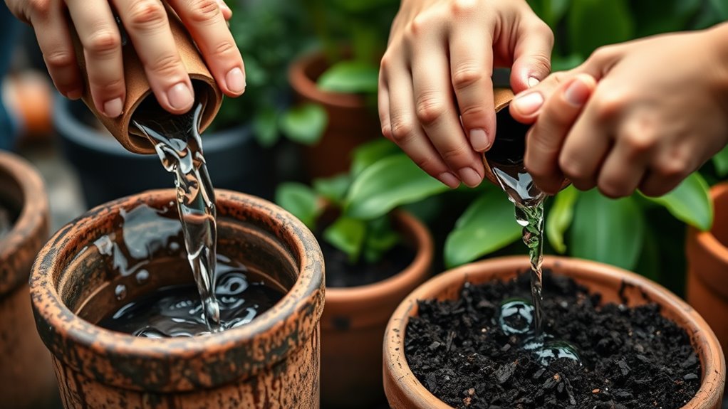 watering techniques for healthy plants