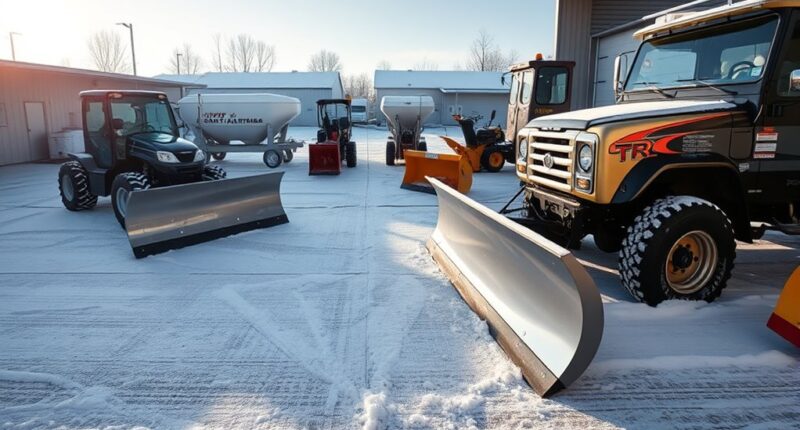 winter snow equipment maintenance