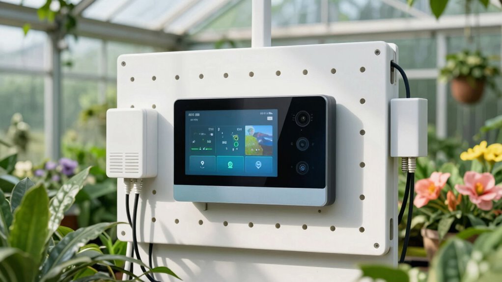 automated greenhouse climate management