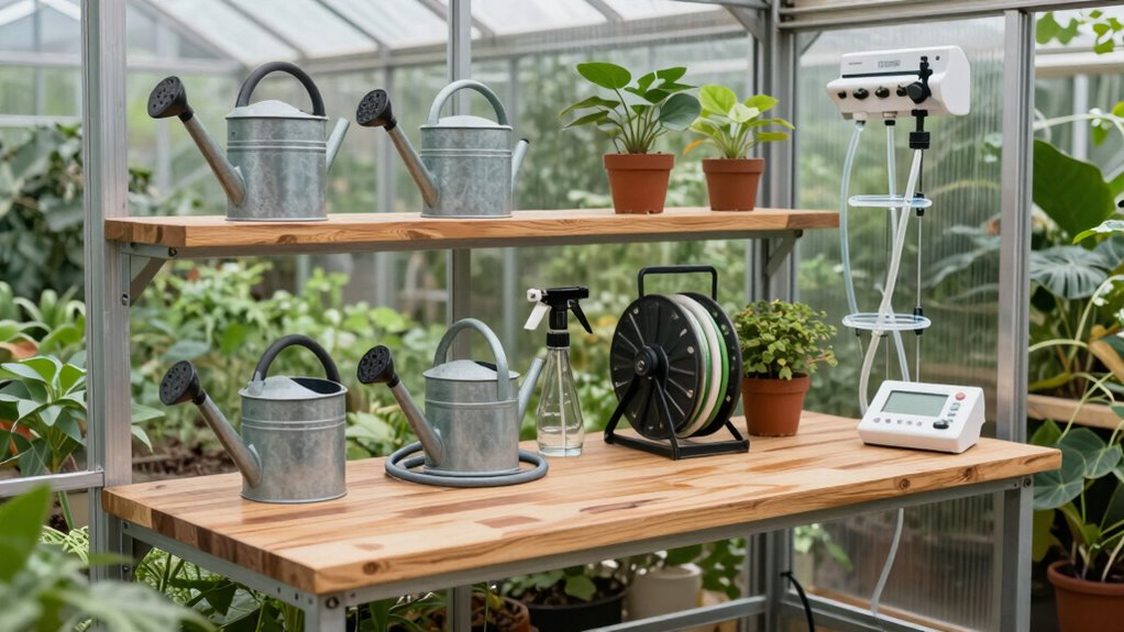 automated watering and maintenance