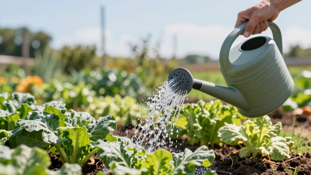 avoid overwatering and runoff