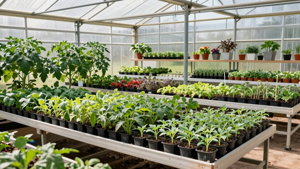 choosing appropriate greenhouse size