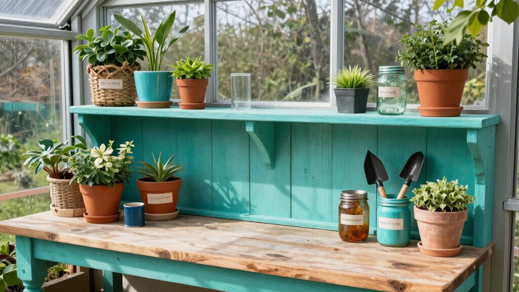 eco friendly diy greenhouse decor