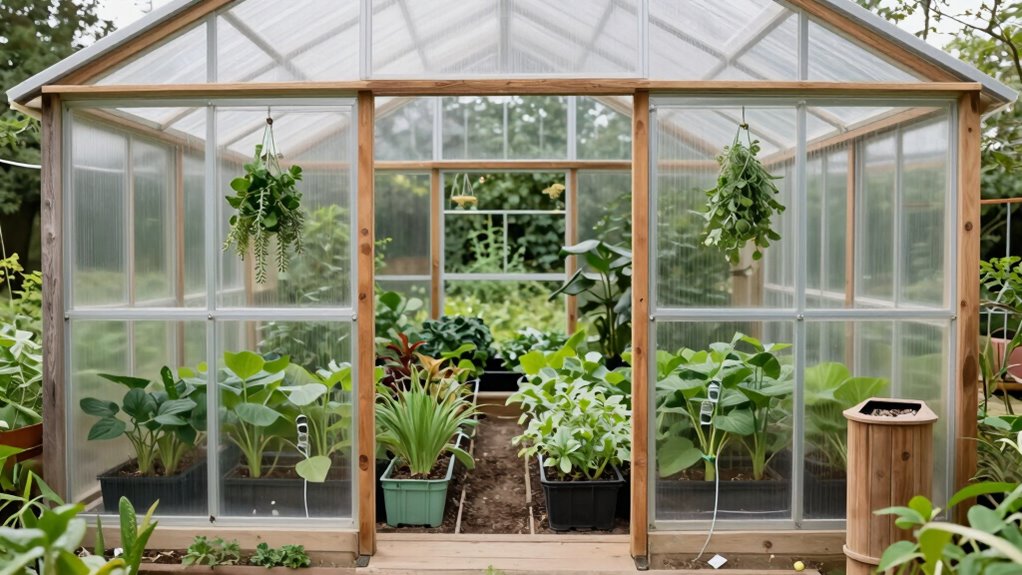 eco friendly greenhouse gardening