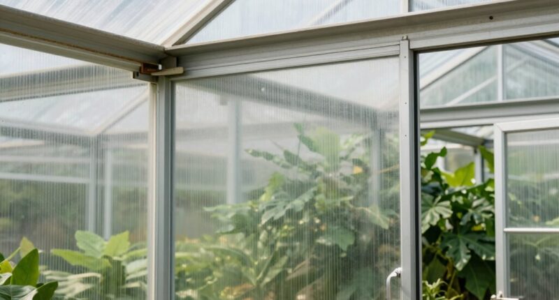 eco friendly greenhouse material selection