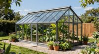 efficient greenhouse yard planning