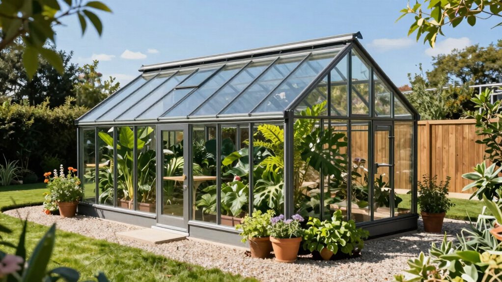 efficient greenhouse yard planning