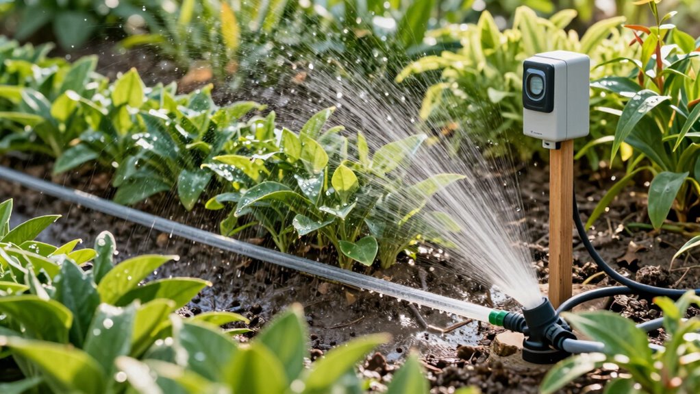 efficient water and plant care