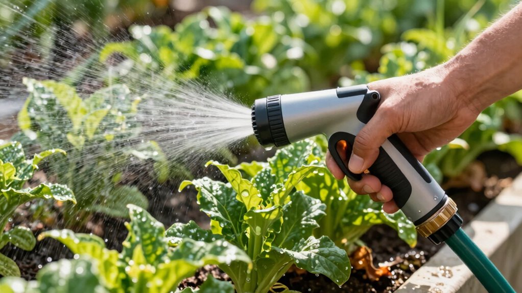 efficient watering reduces emissions