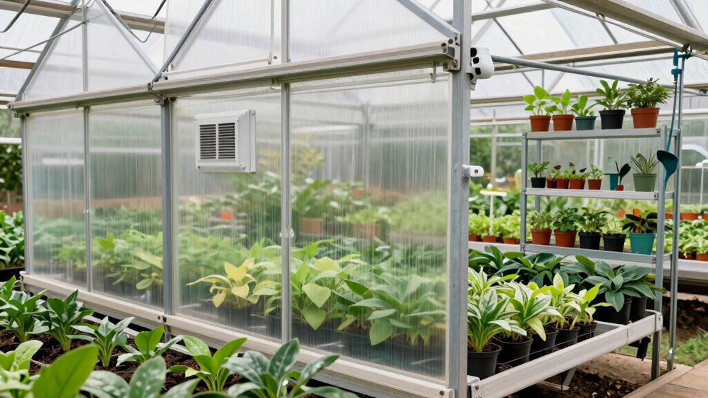 enhanced greenhouse gardening features