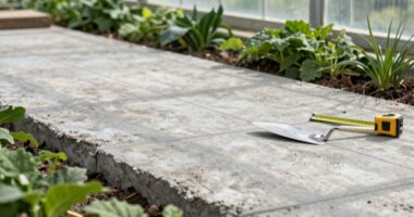 foundation tips for greenhouse