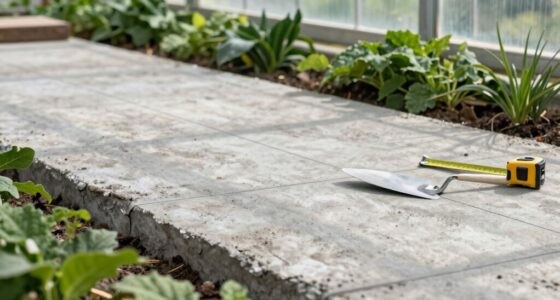 foundation tips for greenhouse