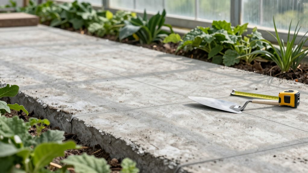 foundation tips for greenhouse