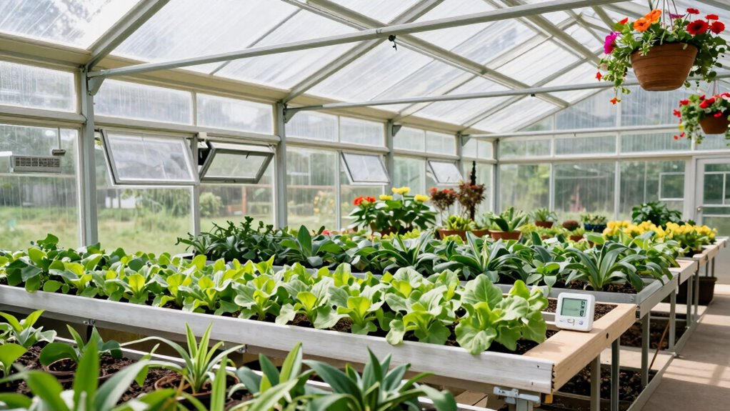 greenhouse features boost plant health