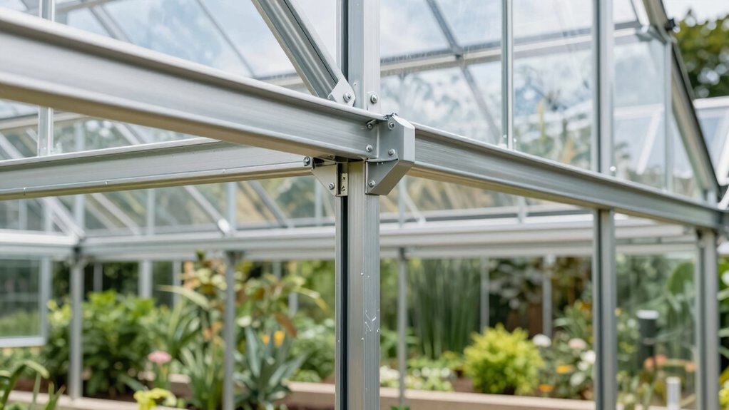 greenhouse frame material choices