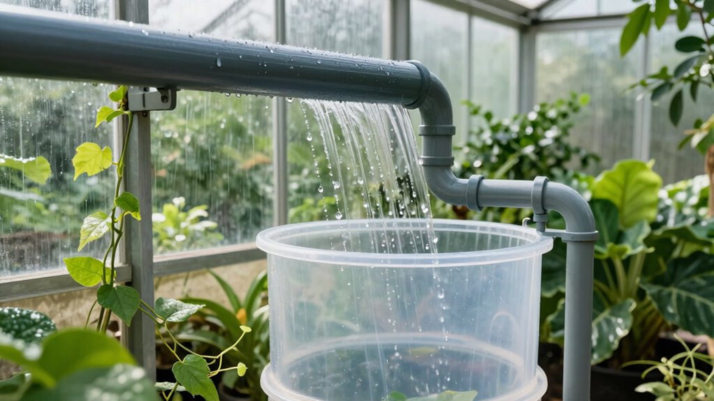 greenhouse rainwater collection