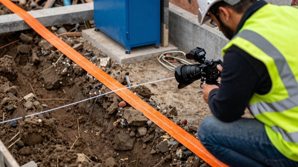 identify and mark underground utilities