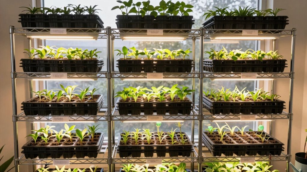 maximize seed starting space efficiently