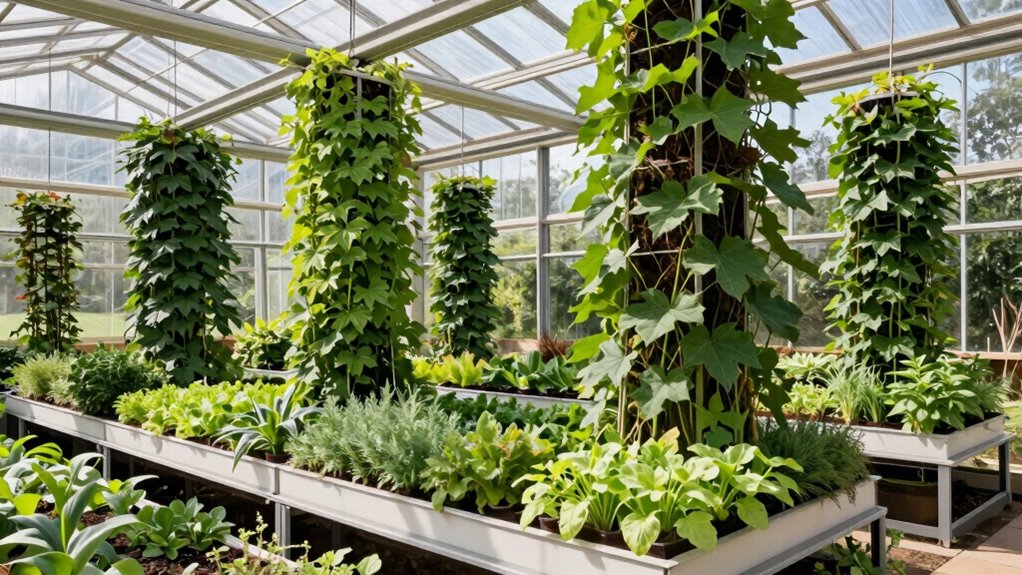 maximize space with vertical planting