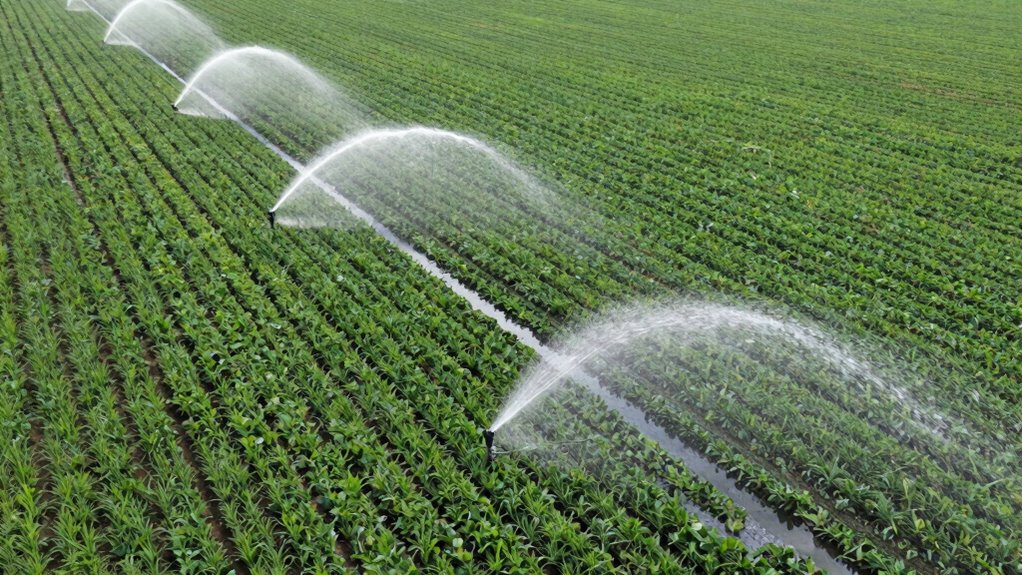 optimal irrigation system setup