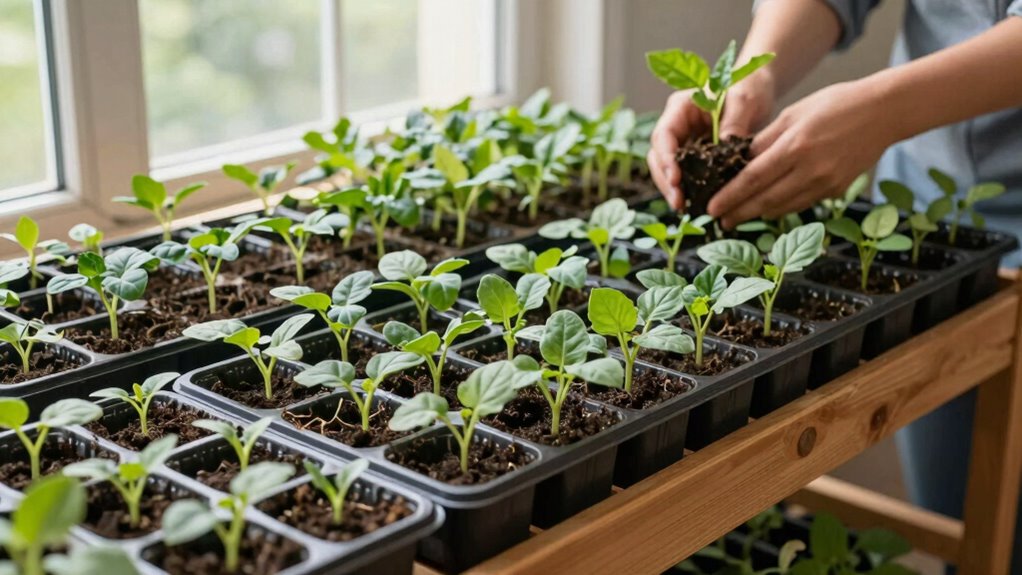 optimal seedling transplant timing