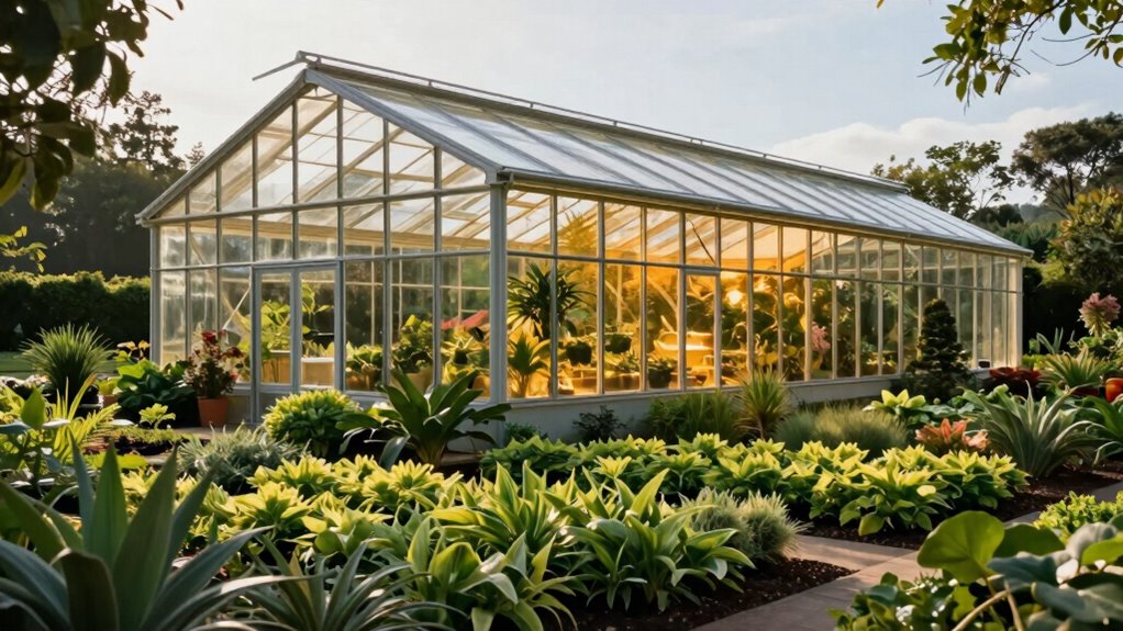 optimized sunlight for plant growth