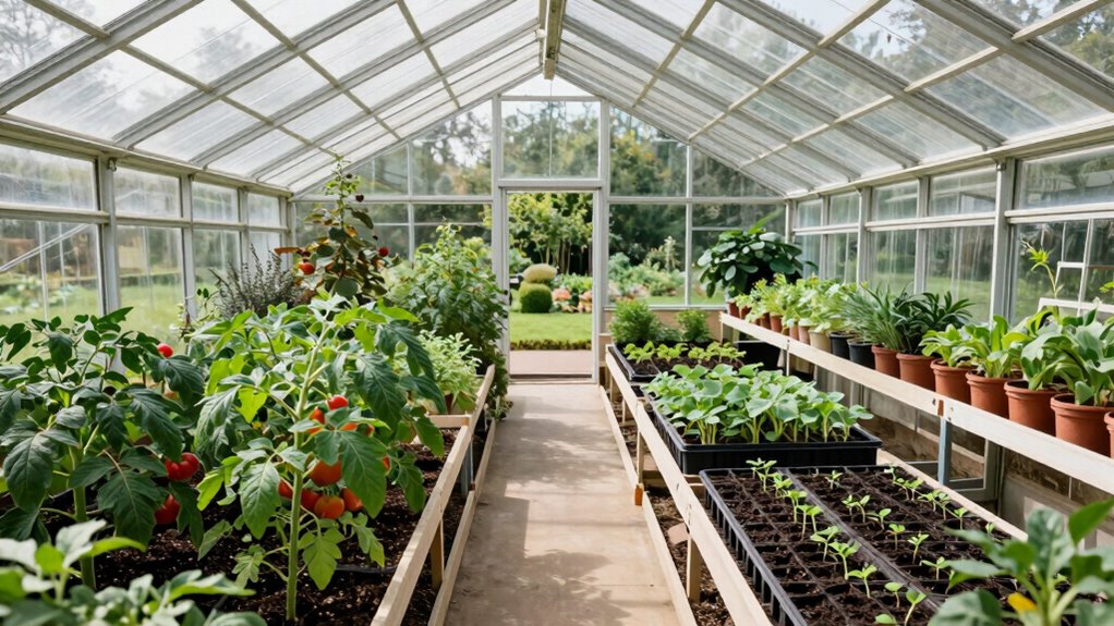 plan flexible expandable greenhouse