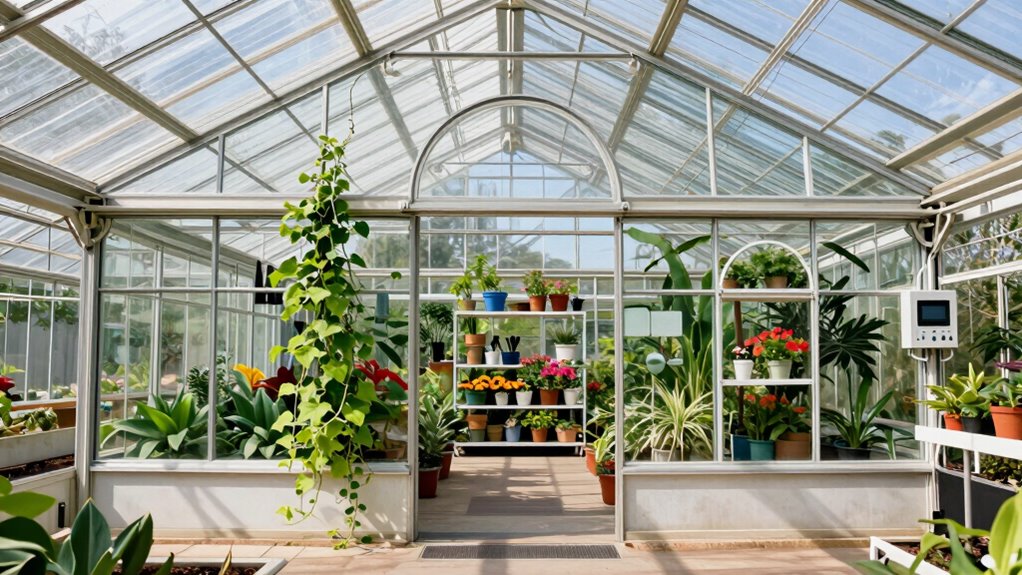 premium customizable greenhouse features
