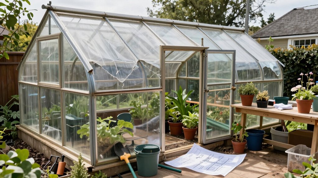 proper greenhouse size planning