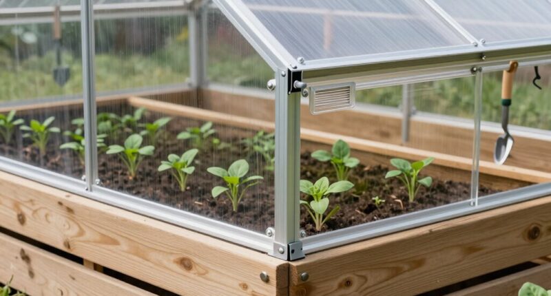 selecting raised bed greenhouse