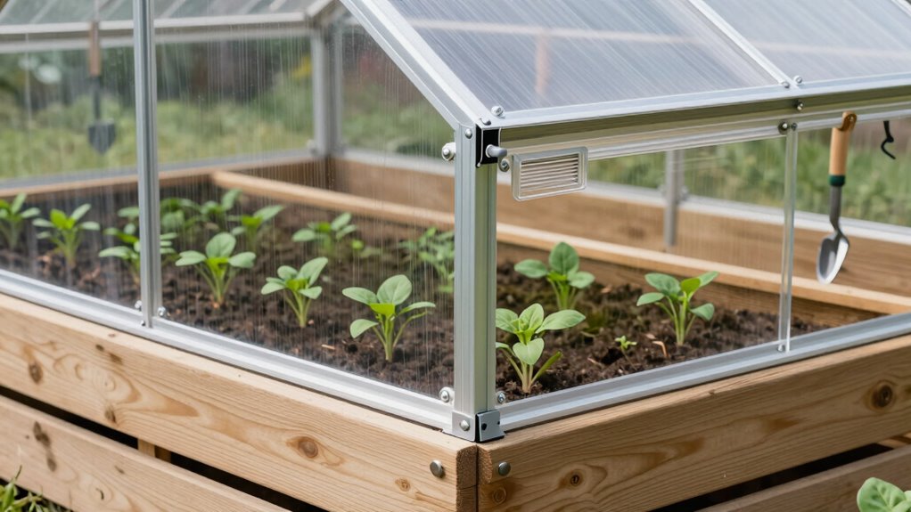 selecting raised bed greenhouse