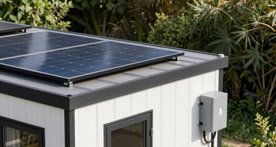 simple solar backup setup