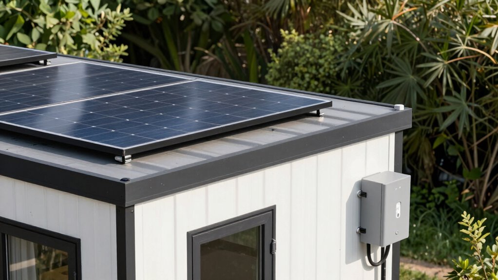 simple solar backup setup